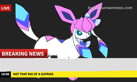Sylceon News Blank Template Imgflip