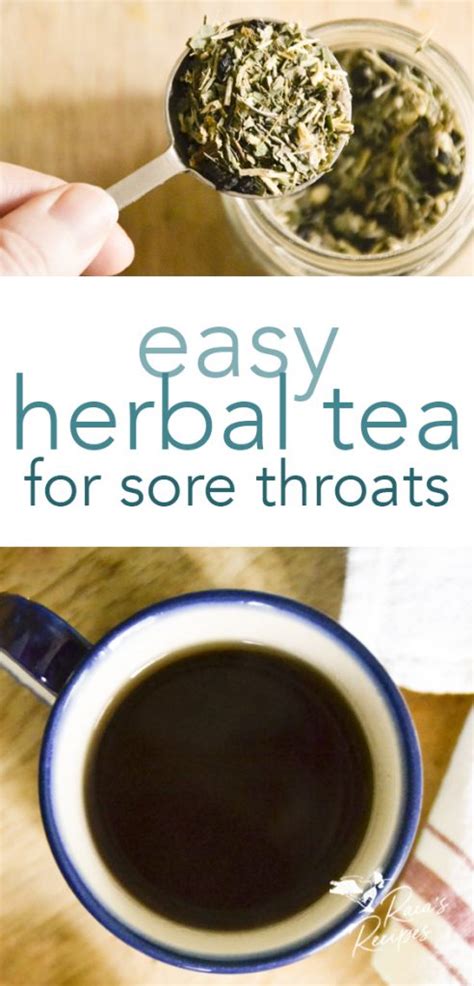 Easy Herbal Sore Throat Tea Paleo Gaps Immune Boosting