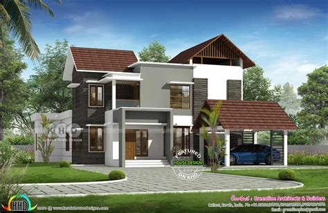 Kerala Home Design New Modern House Traditional Kerala Architecture Plans Ft Houses Sq