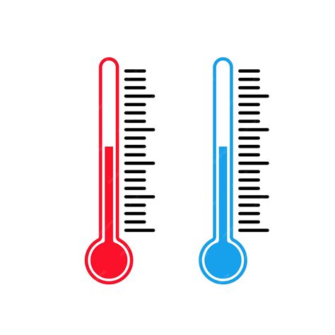 Premium Vector Thermometer Icon Temperature Control Concept High