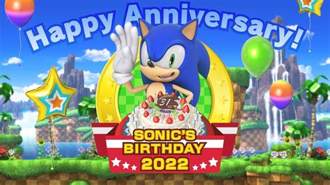 Sonic 31th Anniversary Youtube