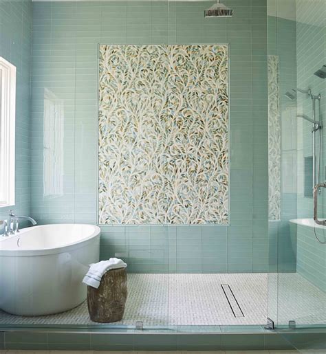 Mosaic Tile By New Ravenna Makes A Bold Statement In This Master Bath