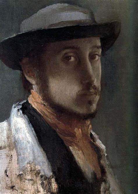 Self Portrait Edgar Degas Open Picture Usa Oil Painting Reproductions