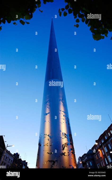 The Spire Of Dublin Officially Titled The Monument Of Light In O
