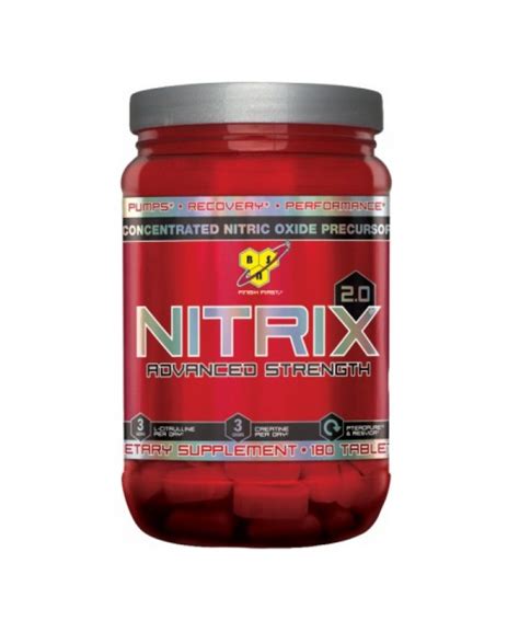 Bsn Nitrix 20 Concentrated Nitric Oxide Precursor