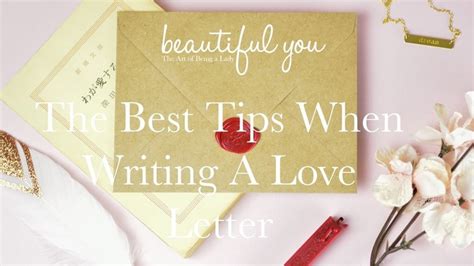 How To Write A Love Letter