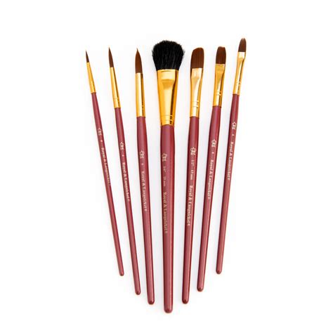 Royal And Langnickel 7pc Watercolor Paint Brush Set
