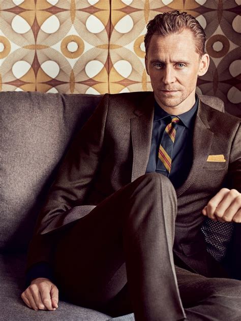 Share the best gifs now >>>. Just a beautiful man, in beautiful clothes... — Tom Hiddleston GQ March 2017 photoshoot. full...