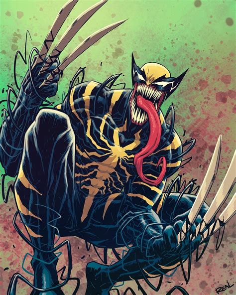 Wolverine Comic Art Venom Art Venom Comics Marvel Spiderman Art