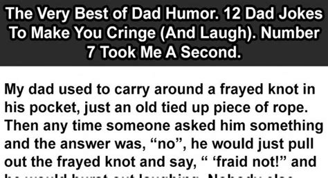 12 Horrible Dad Jokes Will Make You Cringe And Laugh
