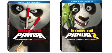 Kung Fu Panda Kung Fu Panda 2 Arrive With New Bonus Features On
