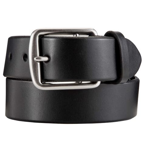 Polo Ralph Lauren Leather Belt Black At John Lewis And Partners