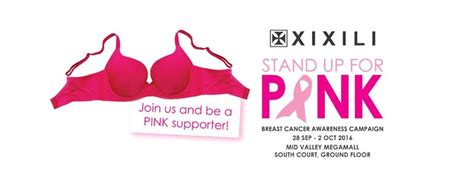 I am looking forward to attend seminar. XIXILI Stand Up For Pink Breast Cancer Awareness Campaign ...
