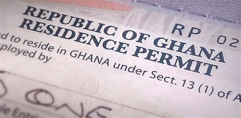 How To Obtain A Residence Permit In Ghana Gh Students