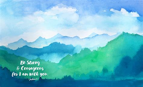 Download Desktop Wallpaper Scripture Designs In Watercolor By