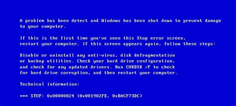 Fix Blue Screen Stop Error Code X On Windows Ir Cache