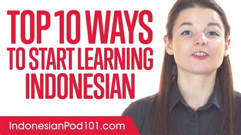 Top 10 Ways To Start Learning Indonesian Youtube