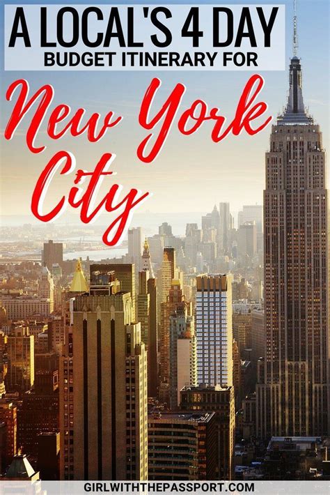 An Amazing 4 Days In New York Itinerary The Ultimate Locals Guide To