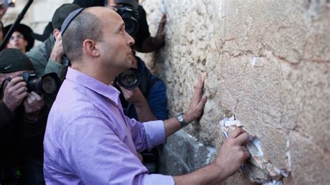 Bennett Steps Into Western Wall Prayer Fray The Times Of Israel