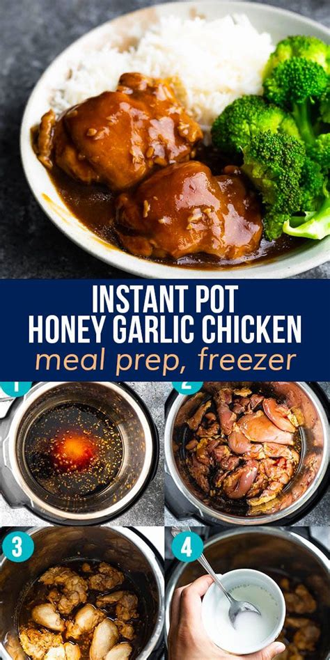 This recipe for instant pot honey garlic chicken is no different. Instant Pot Honey Garlic Chicken | sweetpeasandsaffron.com ...