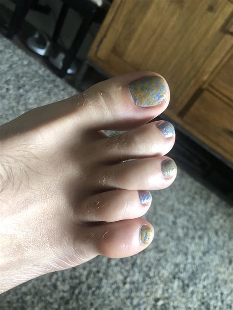 This Is The First Time My Husband Let Me Paint His Toes Rmalepolish