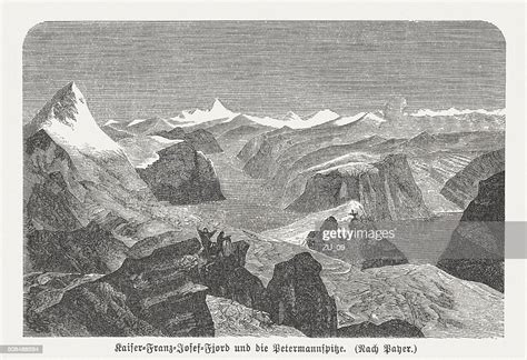 Petermann Tip Greenland Wood Engraving Published In 1882 High Res