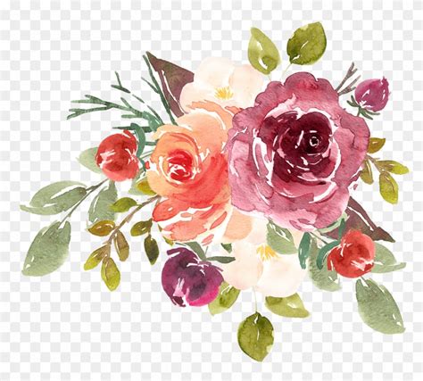 Watercolor Flower Svg Free