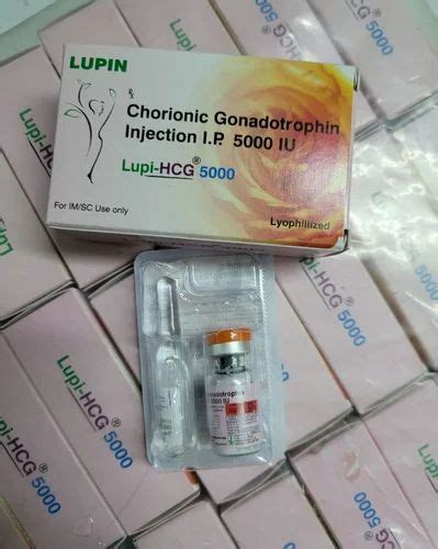 Lupi Hcg 5000 Chorionic Gonadotropin Injection I P Packaging Type