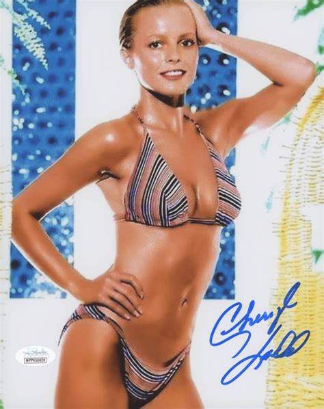 Cheryl Ladd Signed 8x10 Photo JSA COA Pristine Auction
