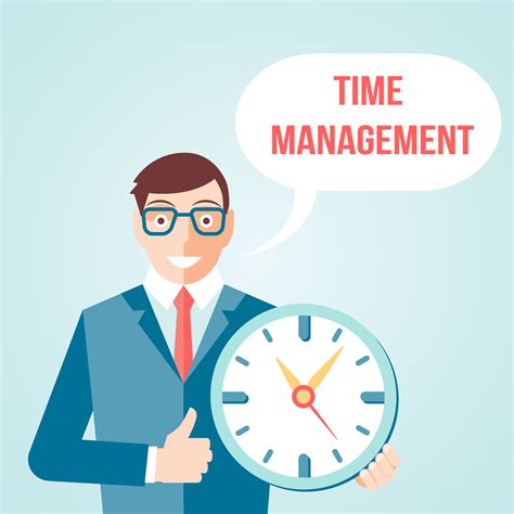 Time management poster 460792 Vector Art at Vecteezy