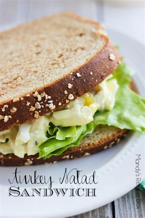 Turkey Salad Sandwich Mandy S Recipe Box