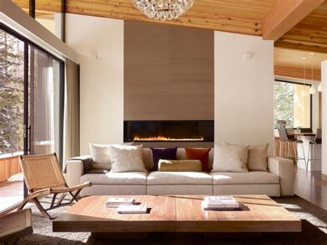 Modern Fireplaces Characteristics And Interior Décor Ideas
