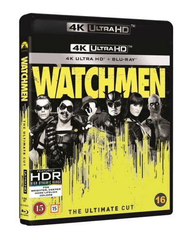 Watchmen Ultimate Cut 4k Uhd Blu Ray Ebay