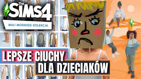 Nowe Ciuchy Dla Dzieci Rozdanie Mali Modnisie 🧒🏻🩳 W The Sims 4 Youtube