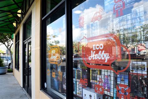 Eco Town Store Window Stickers Clarence Lee Design Associates Llc