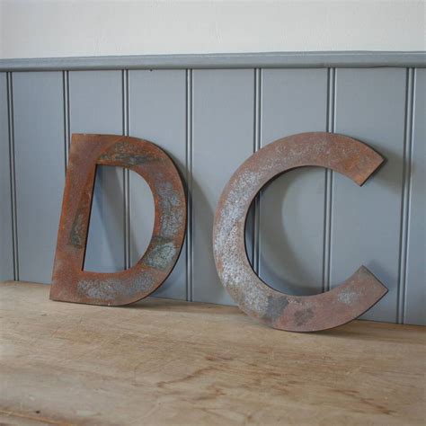 Large Metal Letters By Homestead Store