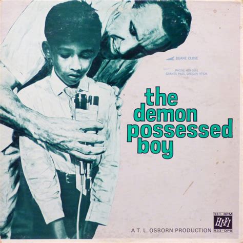 Tl Osborn The Demon Possessed Boy 1966 Vinyl Discogs