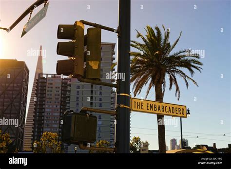 Usa California San Francisco The Embarcadero Stock Photo Alamy