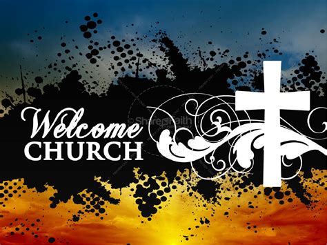 Welcome To Church Powerpoint Background