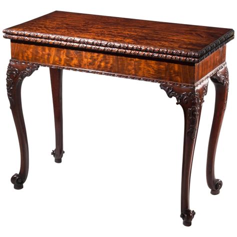 Get the best deals on card tables & tabletops. English 18th Century Chippendale Mahogany Card Table For Sale at 1stdibs