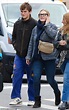 Kate Winslet enjoys a rare public outing with son Joe, 19, in NYC ...