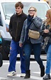 Kate Winslet enjoys a rare public outing with son Joe, 19, in NYC ...