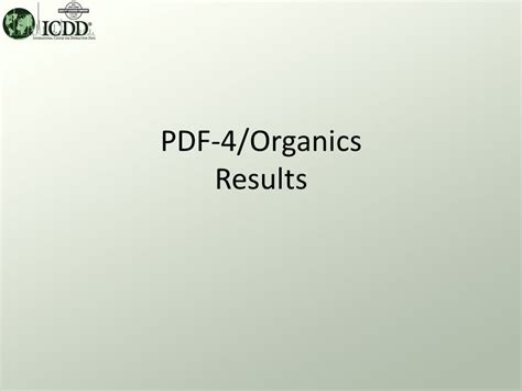 Pdf 4organics Results Results The Purpose Of This Tutorial Is To