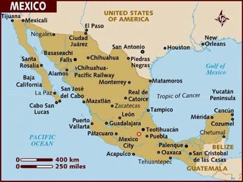 Mapa Tur Stico De M Xico Mapa De M Xico Tur Stica Am Rica Central Am Rica