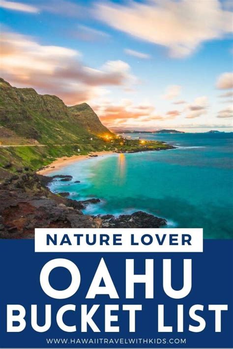 Oahu Bucket List Destinations For Nature Lovers 2023