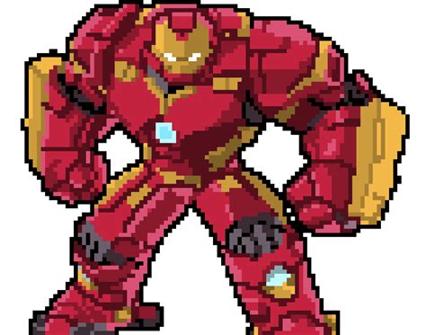 Hulk Buster Pixel Art Maker