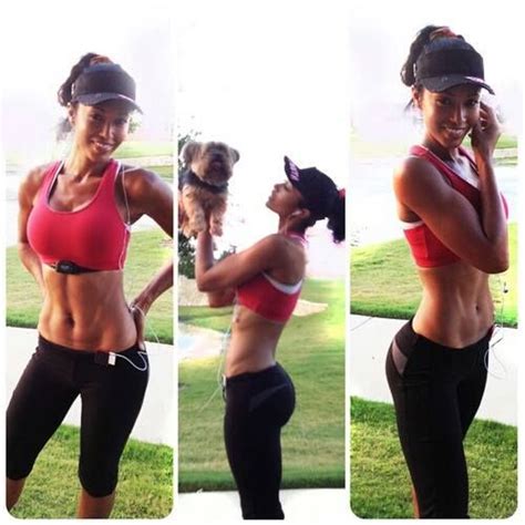 Pilar Sanders Fitness Inspiration Fit Black Women