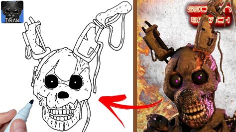 How To Draw Burntrap From Five Nights At Freddy S Security Breach Fnaf