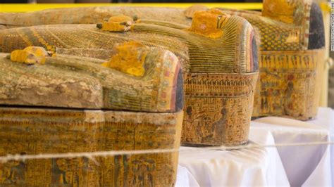 Egypt Unveils Discovery Of 30 Ancient Coffins With Mummies Inside Cnn