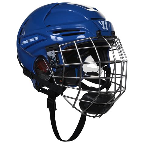 Warrior Krown Px3 Hockey Helmet Combo Montreal Blue National Sports